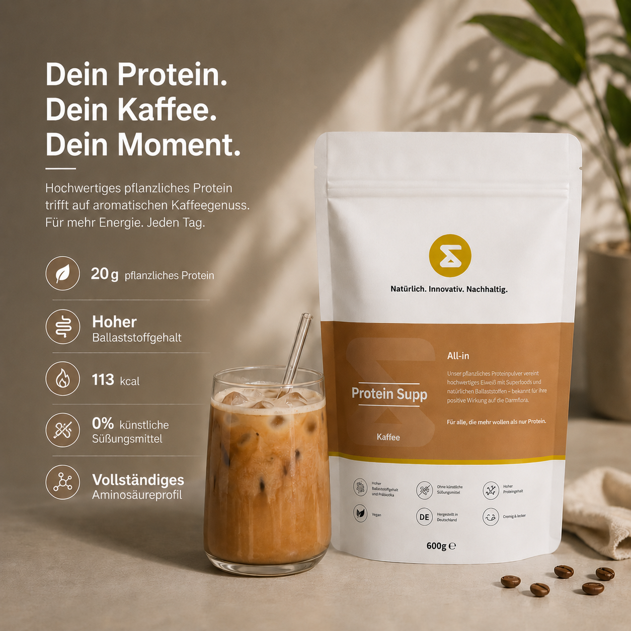 Protein Supp (Iced Coffee/ Kaffee)